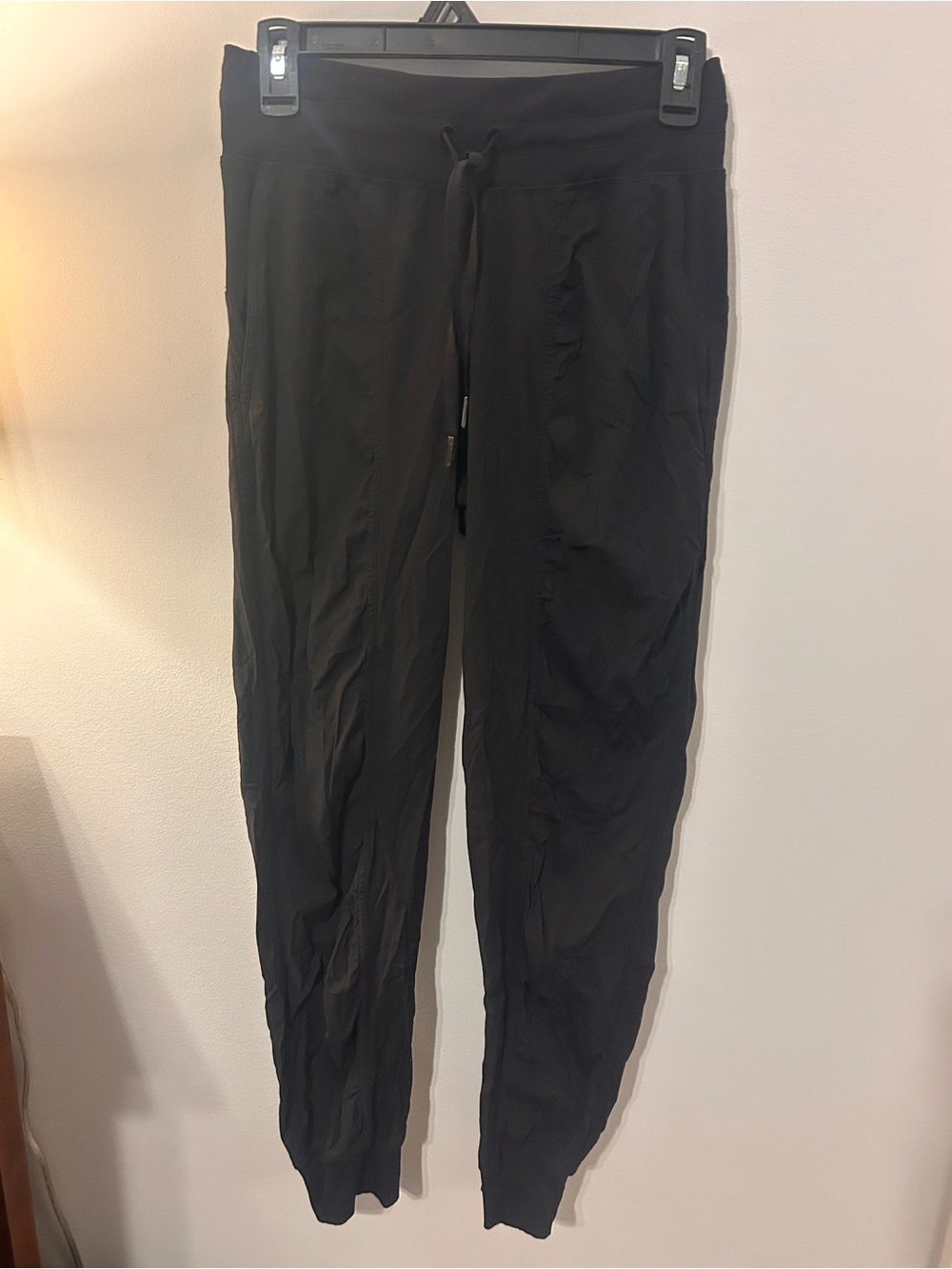 lululemon athletica Black Track Joggers